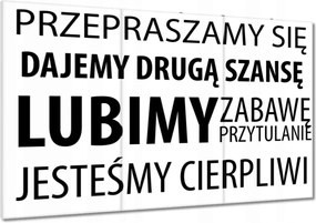 Festmények 120x80 Szöveg Ebben a házban