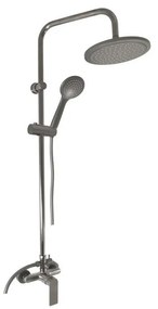 RAV Slezák NL182.5/7MGK - Zuhanyszett NIL keverőcsappal, szálcsiszolt szürke