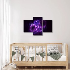 Absztrakt kép buborékok (90x60 cm)