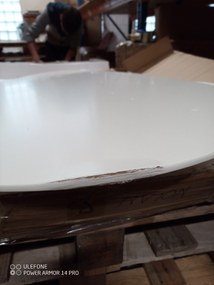 AKCIÓ Fehér kis asztalkák szett NOLAN B II. osztályú