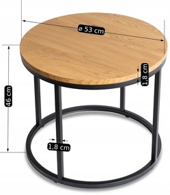 Fa Asztal Aranytölgy LELLA