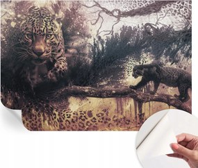 Öntapadós fotótapéta Nappaliba és Hálószobába Erdei motívum 152x104 cm