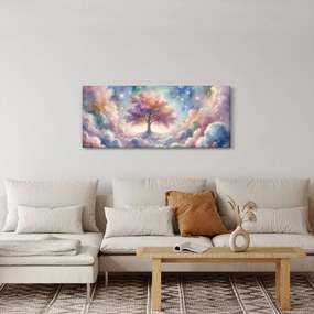 Kép – Életfa a felhőkben (120x50 cm)