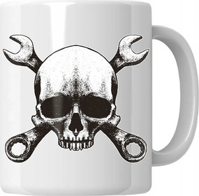 Bögre Koponya Szerelő Ajándék Mechanika Ajándék Apa Sógor