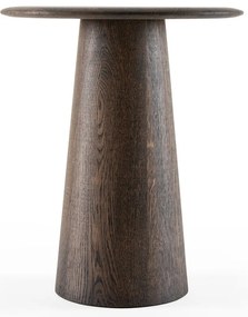 Tölgyfa kerek tárolóasztal ø 40 cm Mushroom – Gazzda