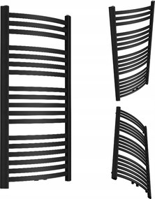 Mei-m 500/470 Fürdőszobai Radiátor, Matt Fekete