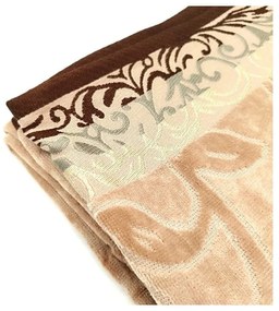 Barna pamut fürdőlepedő 70x140 cm Skyline – JAHU collections