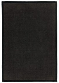 Fekete szőnyeg 300x200 cm Sisal - Asiatic Carpets