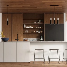 Sollux SL.0650 - BORGIO 1xGU10/40W/230V beton/fekete fém lógólámpa