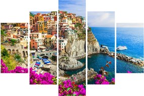 Kép - Manarola olasz falu (150x105 cm)