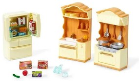 Sylvanian Families készlet - konyhahűtőszekrénnyel