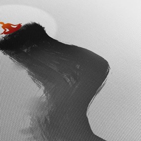 Kép - Meditáció a hegységen (120x50 cm)
