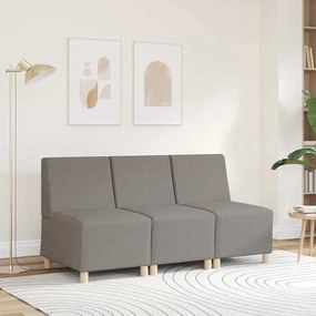 tópszínű szövet kanapéfotel 55 cm