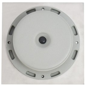 6 darabos szögletes alumínium LED-es földbe süllyeszthető lámpaszett IP65 szolár - Terry