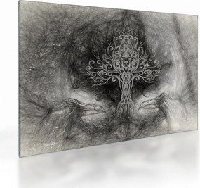 Kép - Az élet fája (üvegen) (70x50 cm)