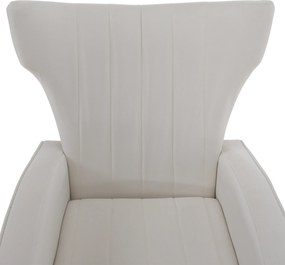 Relaxfotel, bézs Velvet szövet, BARET