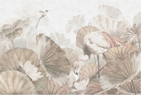 Divatos 3D Fali Tapéta Elegáns természet 104x70 Ragasztóval