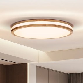 Brilagi - LED dimmelhető lámpatest MOLINA LED/60W/230V 3000-6500K tölgy átm. 58 cm +DO