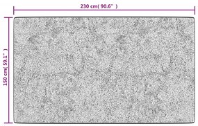 többszínű foltvarrott csúszásmentes mosható szőnyeg 150x230 cm