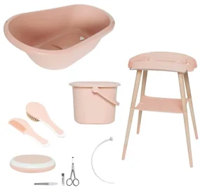 Fürdétö szett Bébé-jou Sense 7 részes Pale Pink
