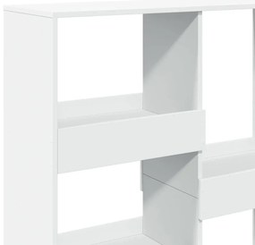 fehér térelválasztó könyvszekrény 100 x 33 x 115 cm