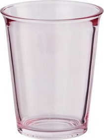 GALET üveg pohár 280 ml rózsaszín