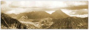 Poszterek 200x66 Tátra Lengyel hegyek Kilátás