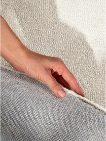 Krémszínű kézi szövésű gyapjúkeverék szőnyeg 125x200 cm Kari Organic – Villeroy&amp;Boch