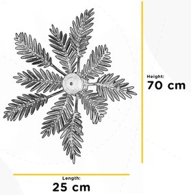 ONLI - Mennyezeti lámpa FELCE 5xE14/6W/230V bronz