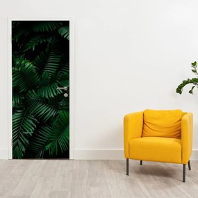 Fotótapéta ajtóra - Trópusi páfrány (95x205cm)