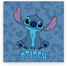 Lilo és Stitch A csillagkutya kéztörlő, kék 30x30 cm