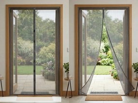 Mágneses rovarháló ajtóra MAGNIX 220x100 cm