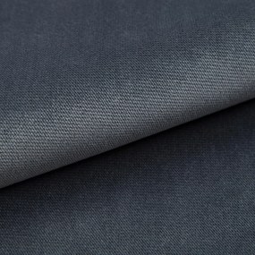 Sötétszürke kihúzható sarokkanapé ZENOVA 220 x 140 cm, kétoldalas