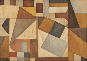 Fotótapéta Flizelin Fal a hálószobába Geometrikus absztrakt 312x219