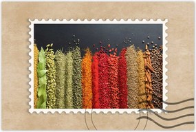 Poszterek 90x60 Színes fűszer szett