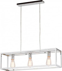 Italux SIGALO MD-BR4367-D3 CH Függőlámpa 3x60W/E27