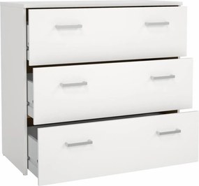 Komód, fehér, GARBO 3
