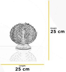 ONLI - Asztali lámpa FELCE 1xE27/22W/230V á. 25 cm krém