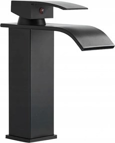 Mosdó csaptelep Csaptelep Fekete matt alacsony Lotus Black Mat Calani