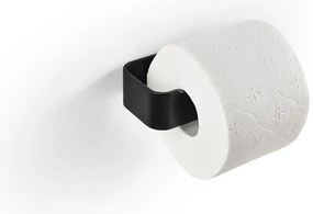 Fekete fali fém WC-papír tartó Ume – Zone