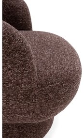 Lila-barna forgó fotel Dali – MOME