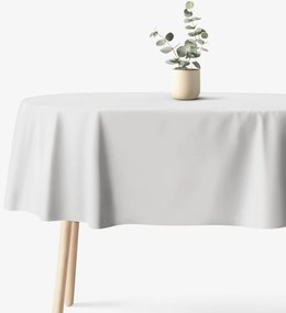 Goldea ovális pamut terítő - világosszürke 140 x 220 cm