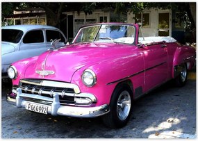 Poszterek 100x70 Kubai autó