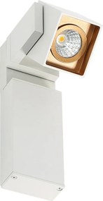 Italux ARAVENA WLB073/5W 3000K WH+GO Fali lámpa 1x5W/LED 450LM