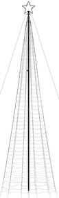 hideg fehér LED karácsonyfa tüskékkel 1534 LED 500 cm