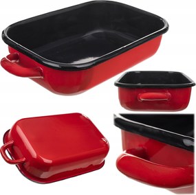 Sütőtál Zománcozott Indukciós Nagy Gáz Indukciós 41 cm 3,4L