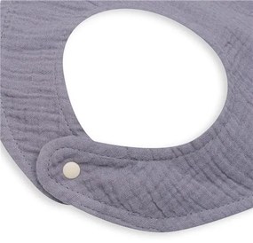 Muszlin baba előke New Baby grey