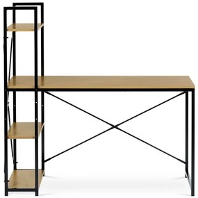 Íróasztal 120×60 cm, MDF, Tölgy. GD-520 OAK