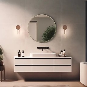 NIMCO ZPC 31000RVX-90 - LED Fürdőszobai tükör háttérvilágítással 3000-6500K 60 cm IP44