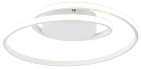 Design mennyezeti lámpa fehér LED-del, 3 fokozatú dimmerrel - Krula